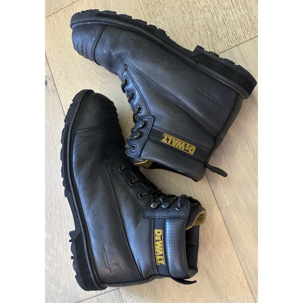 Dewalt Industrial Safety Footwear Steel Toe Boots Men Explorer Black 10.5 Shoes